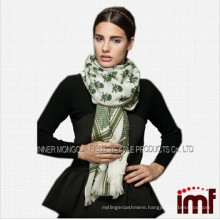 70*180 pure wool scarf, fashion skull unisex scarf
